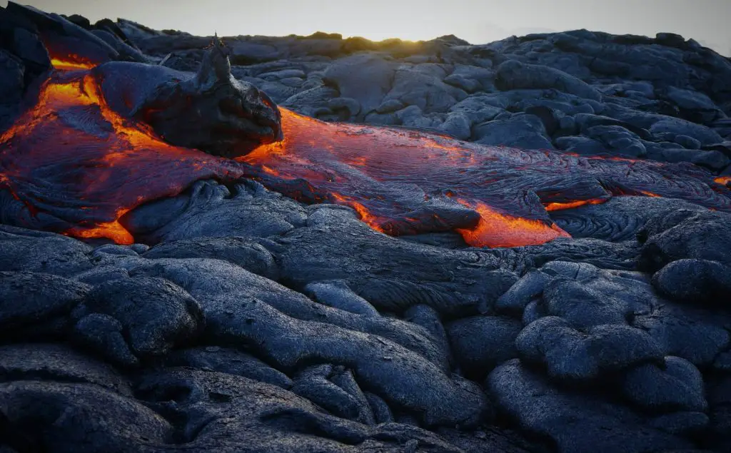 lava hardening