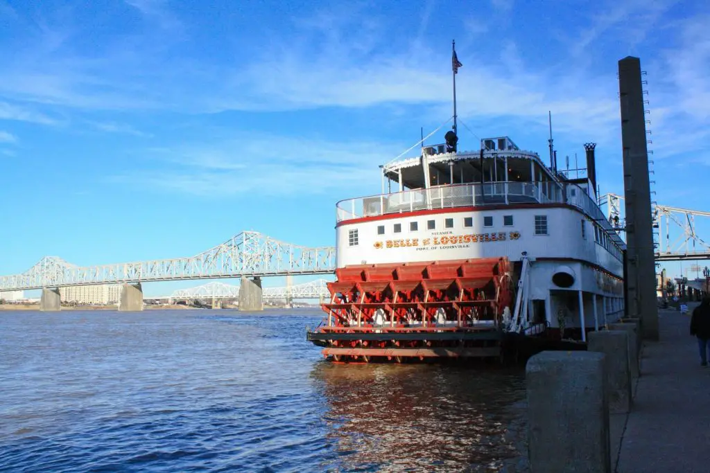 Boat at Port of Louisville