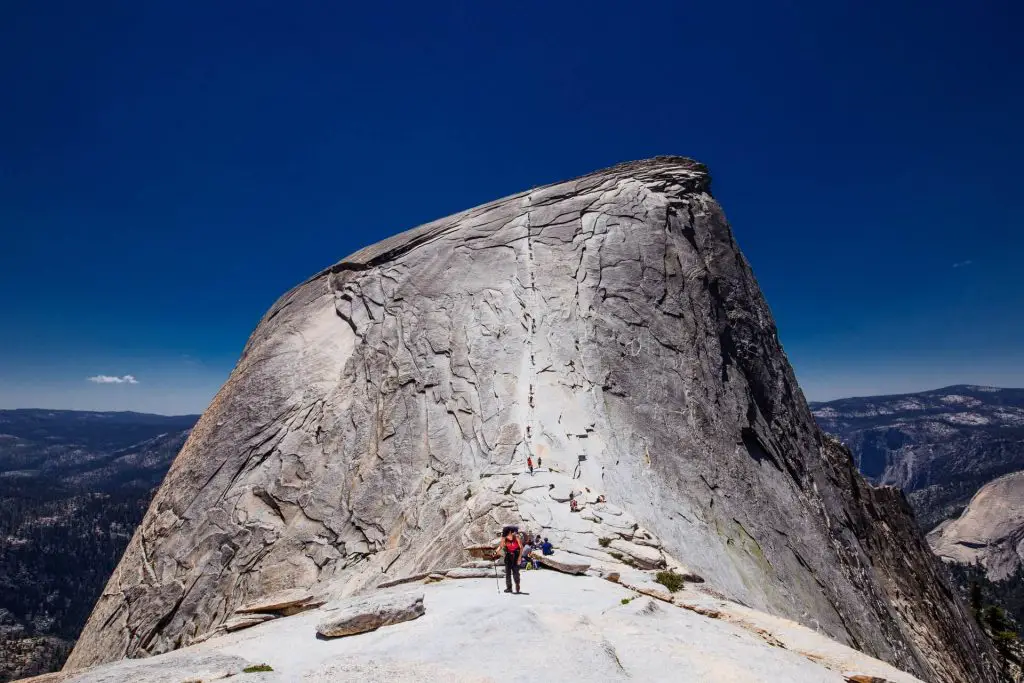 hiking alone in yosemite