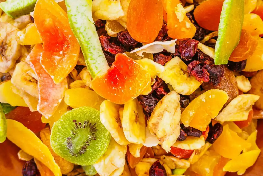 dried fruits and trail mix 